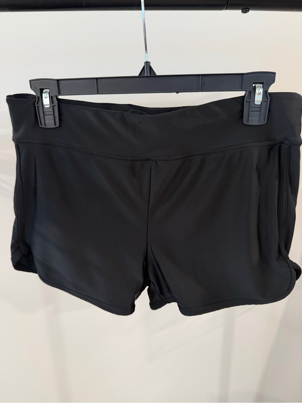 Black Women's Active Running Shorts - Brand Unspecified